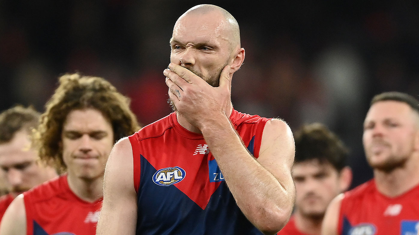 Melbourne captain Max Gawn