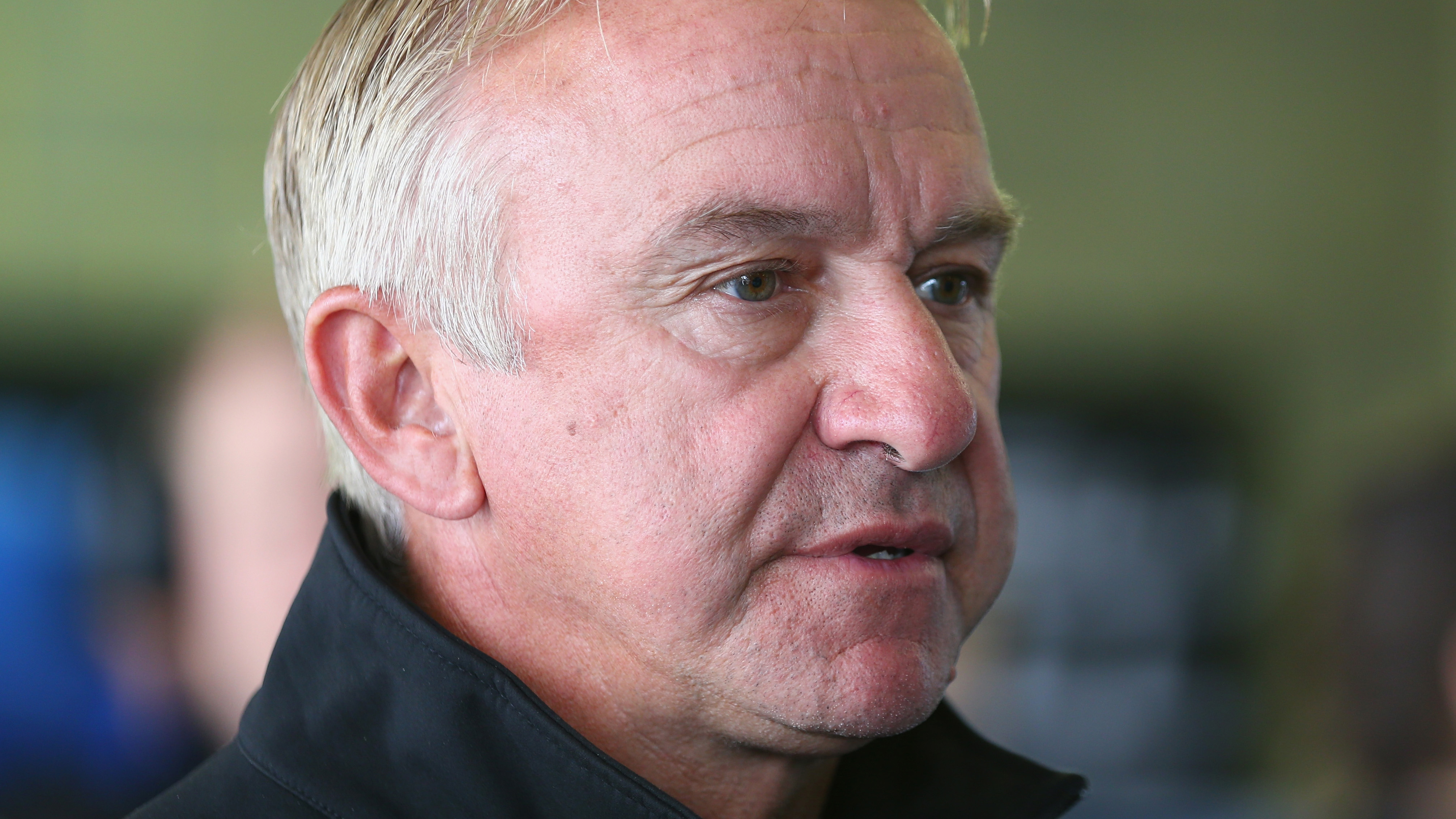 Russell Ingall during practice ahead of the Sandown 500, which is round ten of the V8 Supercar Championship Series at Sandown International Motor Raceway on September 12, 2014 in Melbourne, Australia.