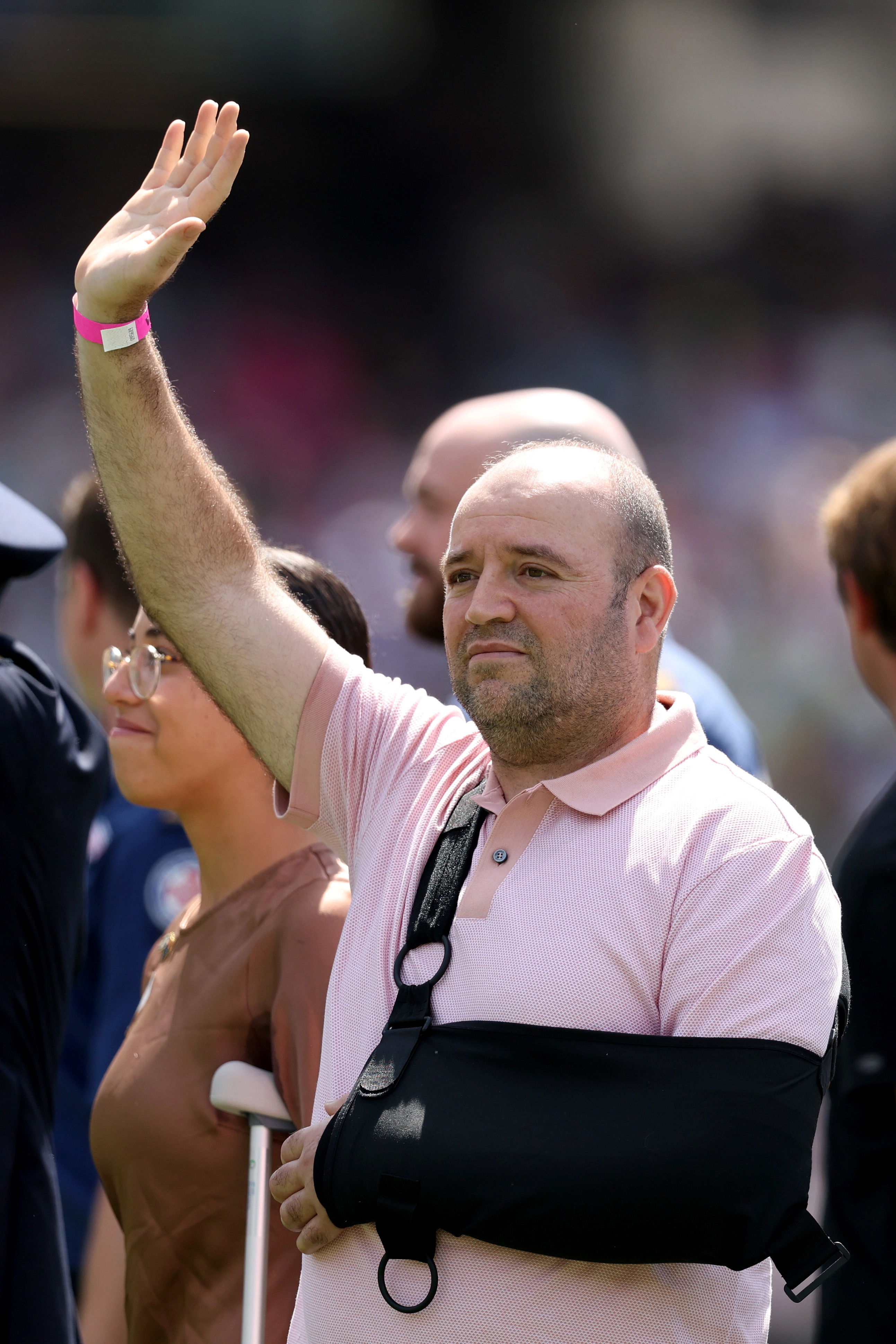 Ahmed Al-Ahmed has been made an honourary Bondi Lifeguard after putting his life on the line to save others.