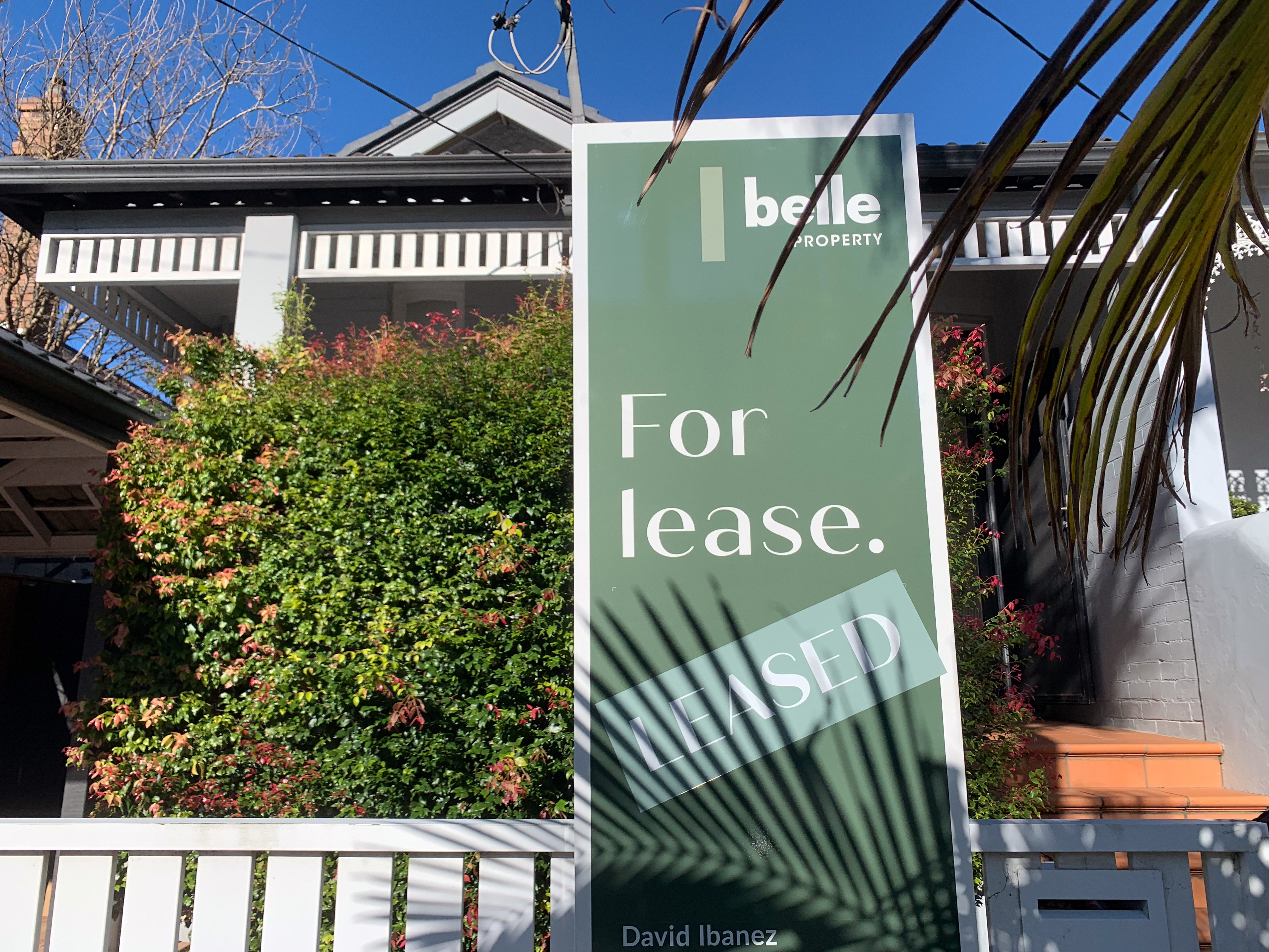 A for lease sign.