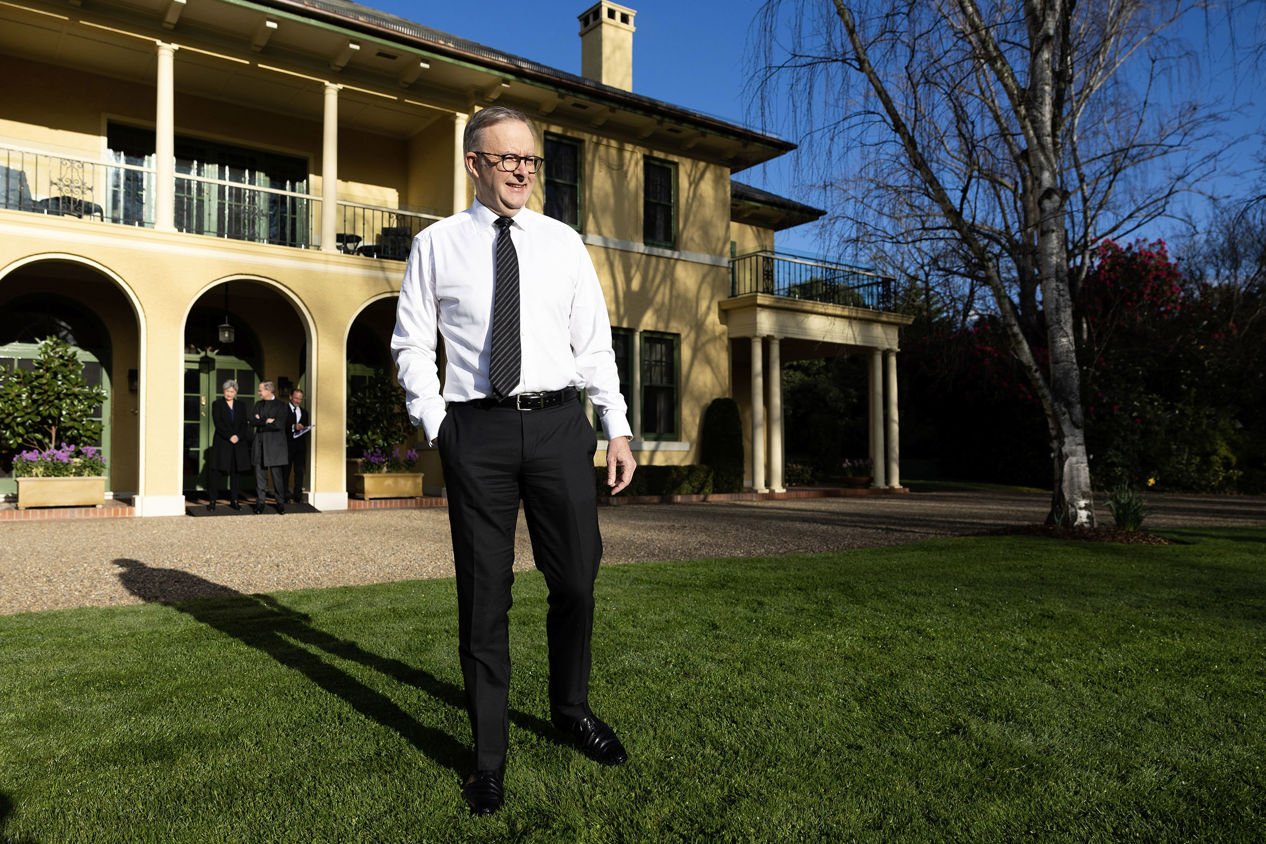 Albanese 'all good' after security threat against prime minister