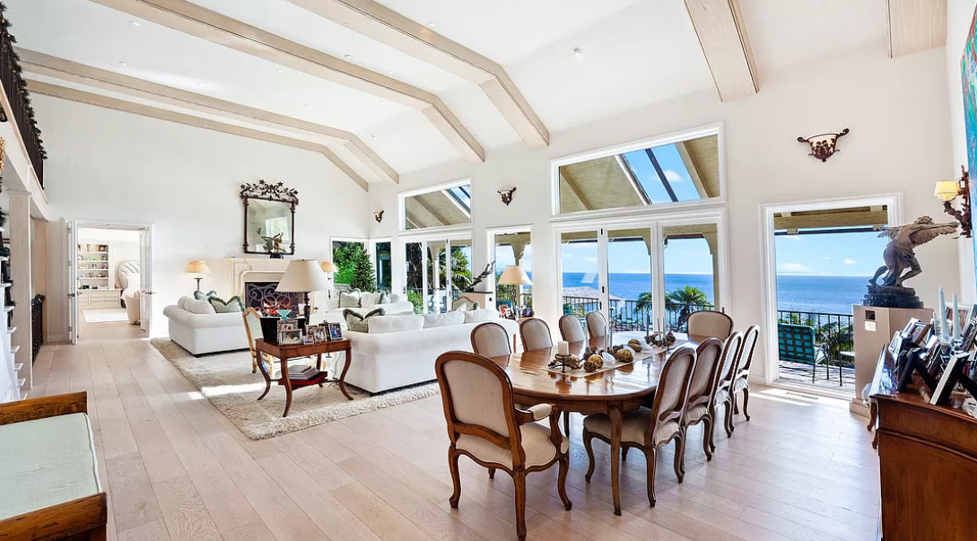 You can rent Jane Seymour's Malibu mansion, but it will cost you a pretty penny.