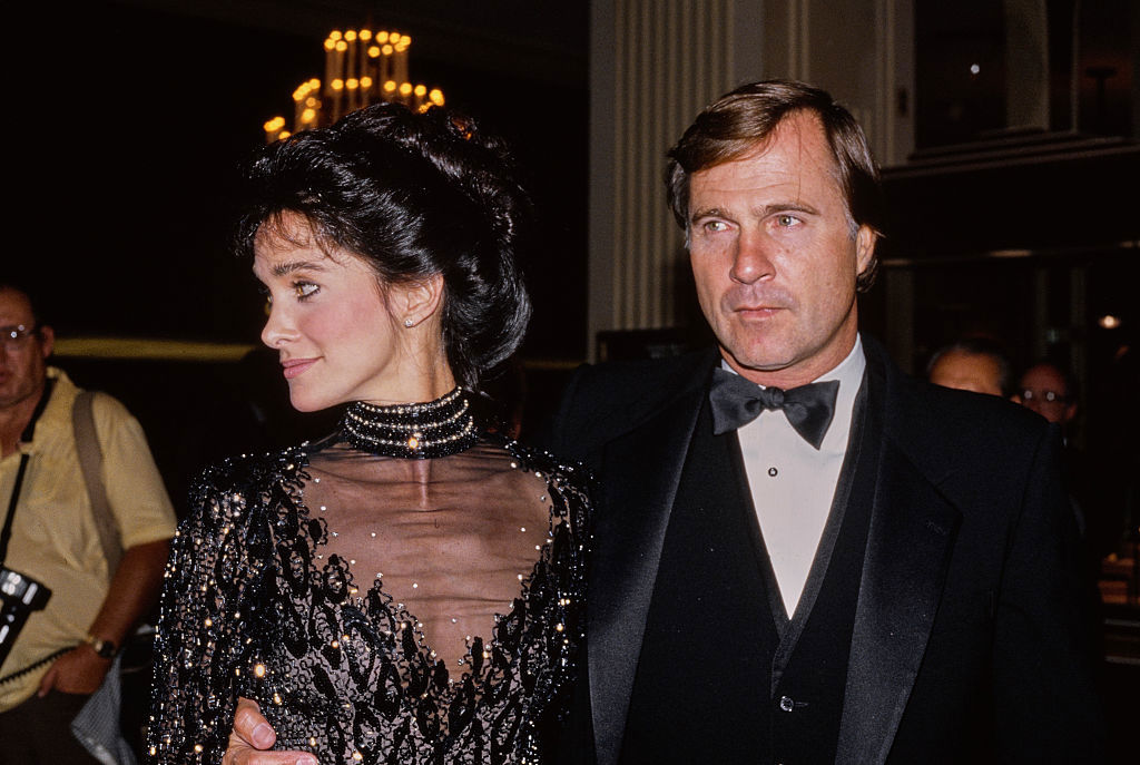American actress Connie Sellecca and Gil Gerard