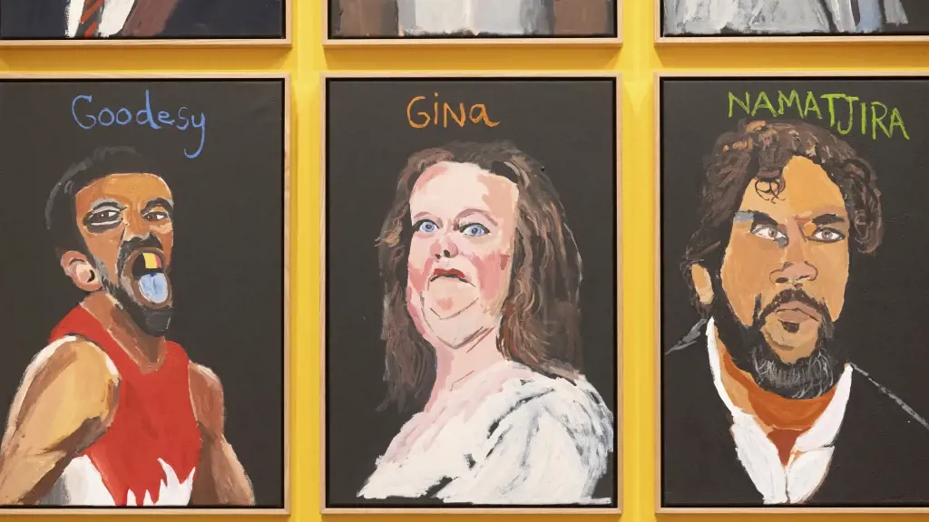 Supporters defend Gina Rinehart portrait after she calls for its removal