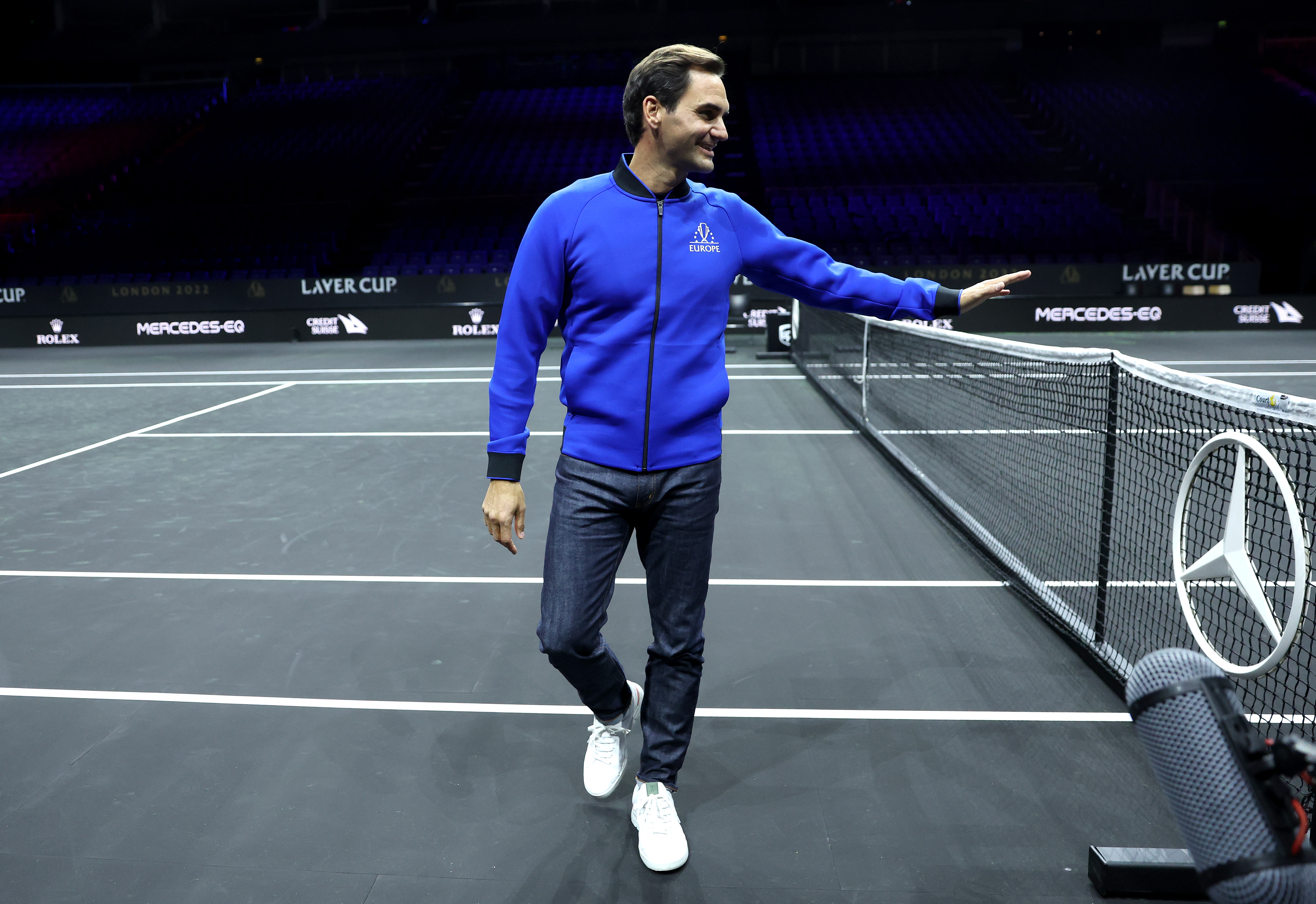 Laver Cup 2022 Roger Federer selfie with Novak Djokovic, Andy Murray Retirement plan