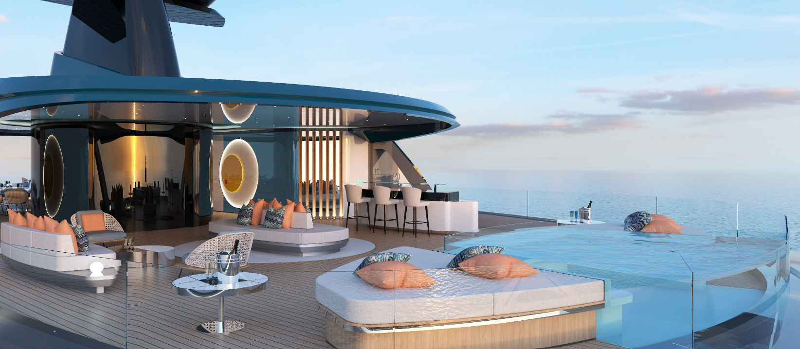 See inspired the new Cartier-inspired $159 million super yacht