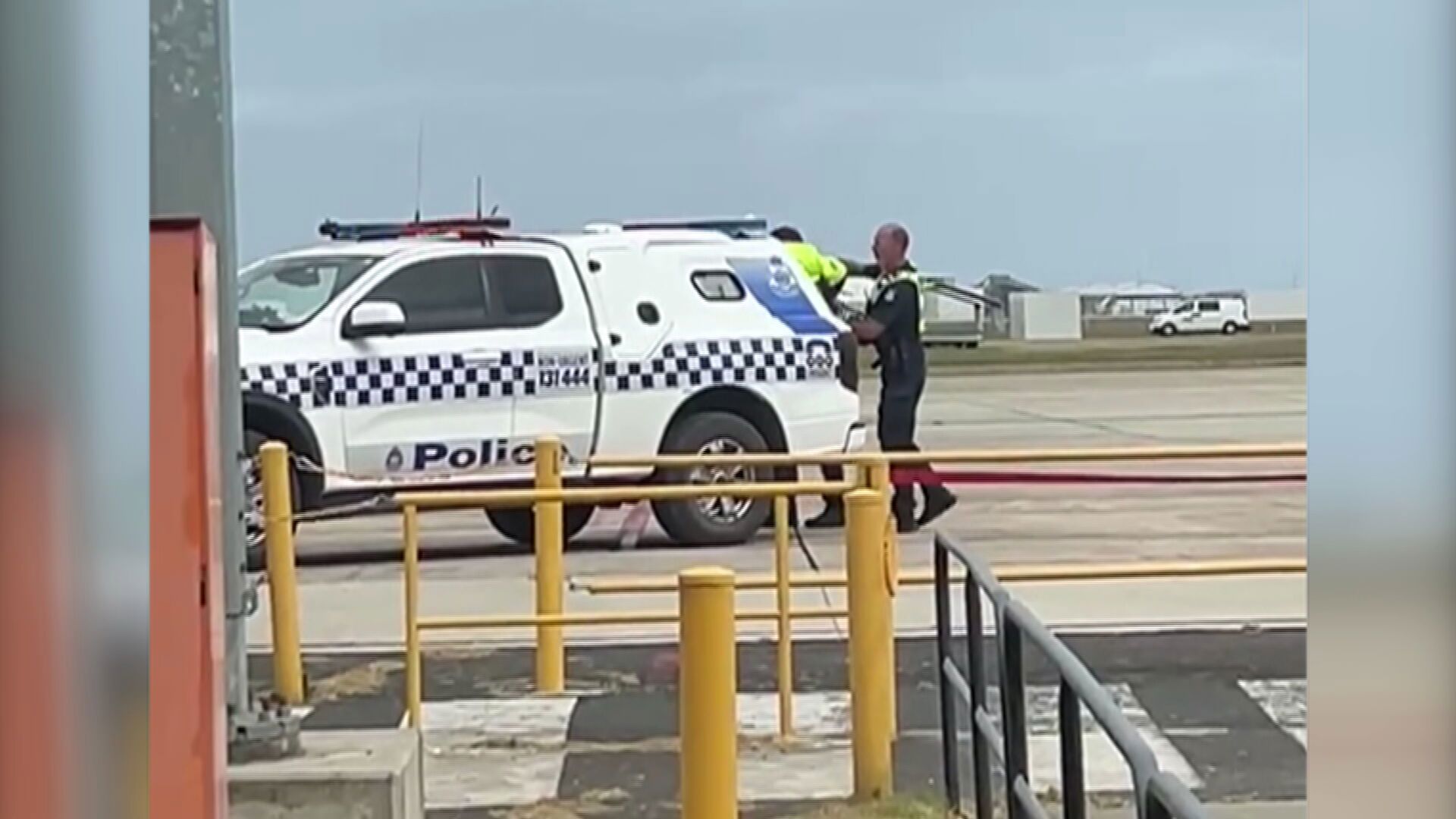 Passenger tells of 'terrifying' moment teen allegedly boarded flight with gun