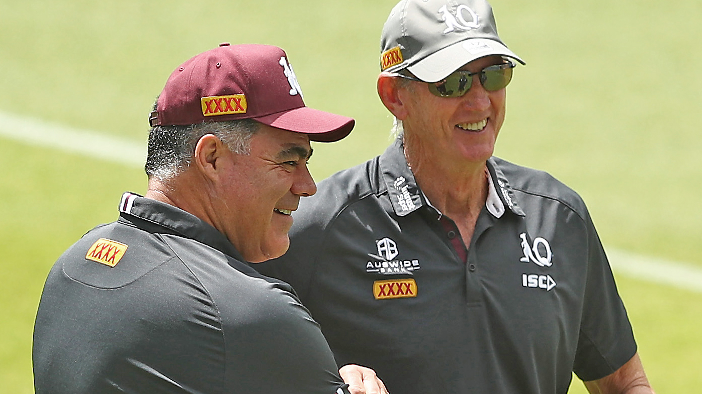 Coaches Mal Meninga and Wayne Bennett 