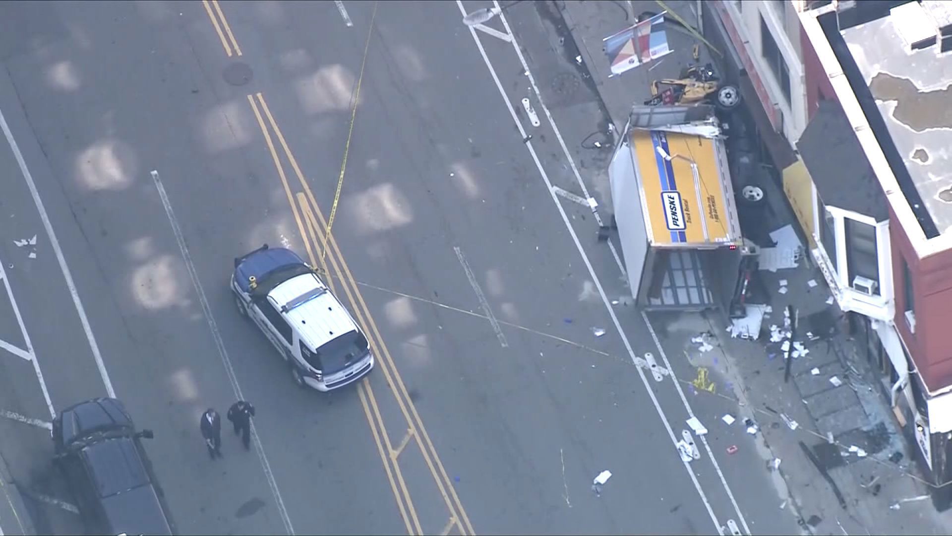 People fighting for life after truck crashes into pedestrians in US