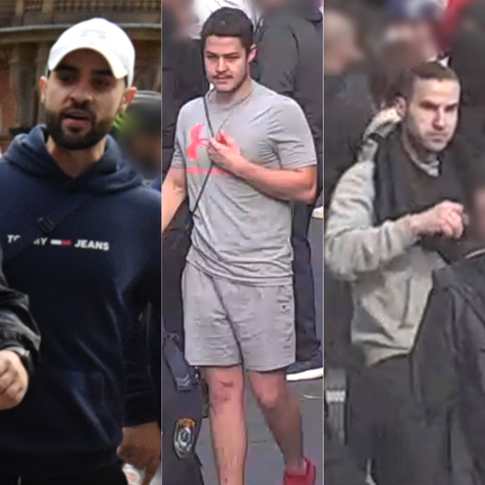 Police are re-appealing for information to identify three men who they believe may be able to assist investigators.