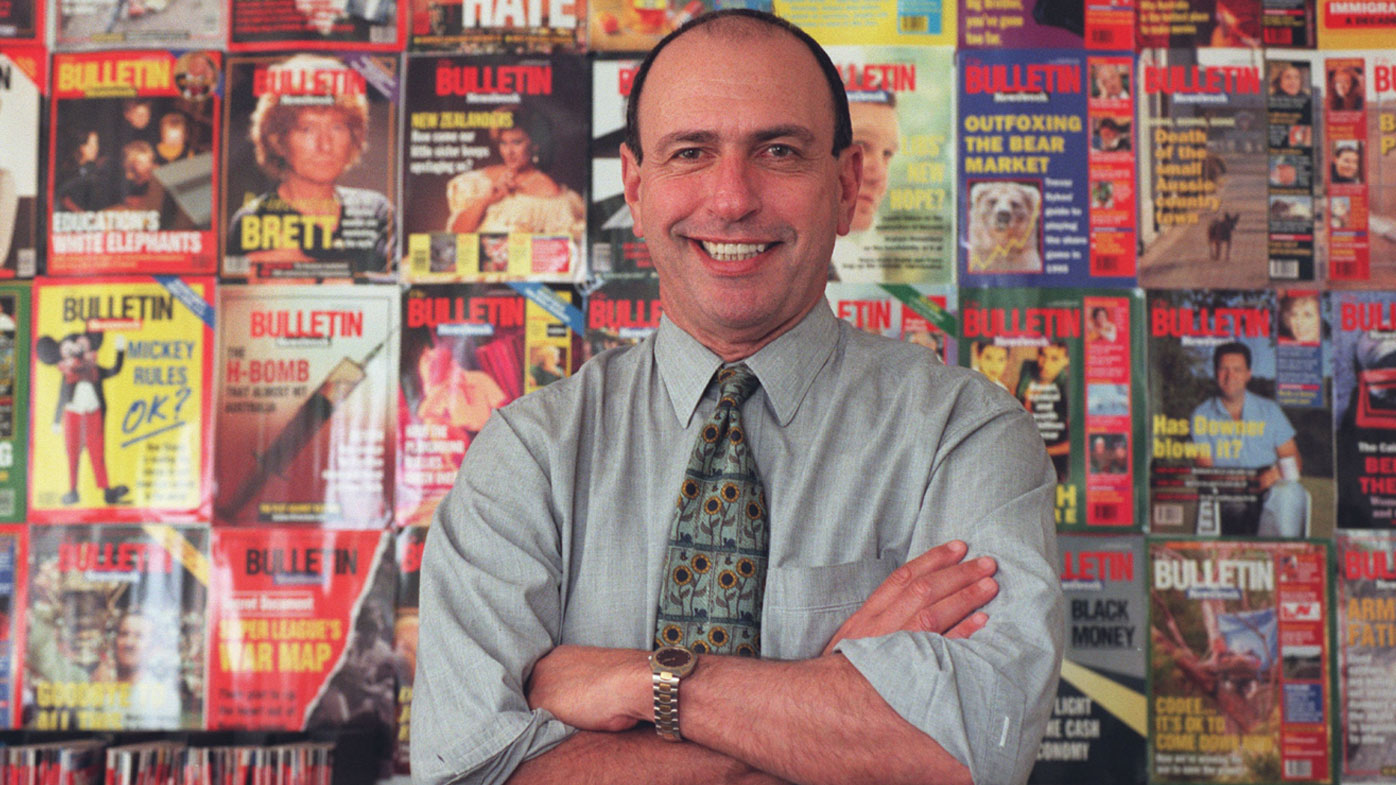 Gerald Stone as the editor of the Bulletin in 1996.