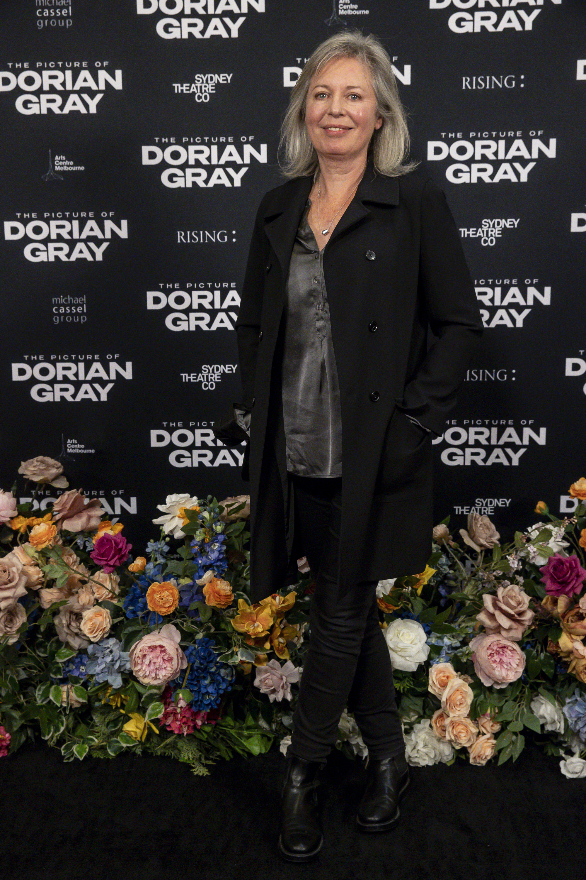 MELBOURNE, AUSTRALIA - JUNE 08: Gina Riley attends opening night of The Picture of Dorian Gray at Arts Centre Melbourne on June 08, 2022 in Melbourne, Australia. (Photo by Sam Tabone/WireImage)