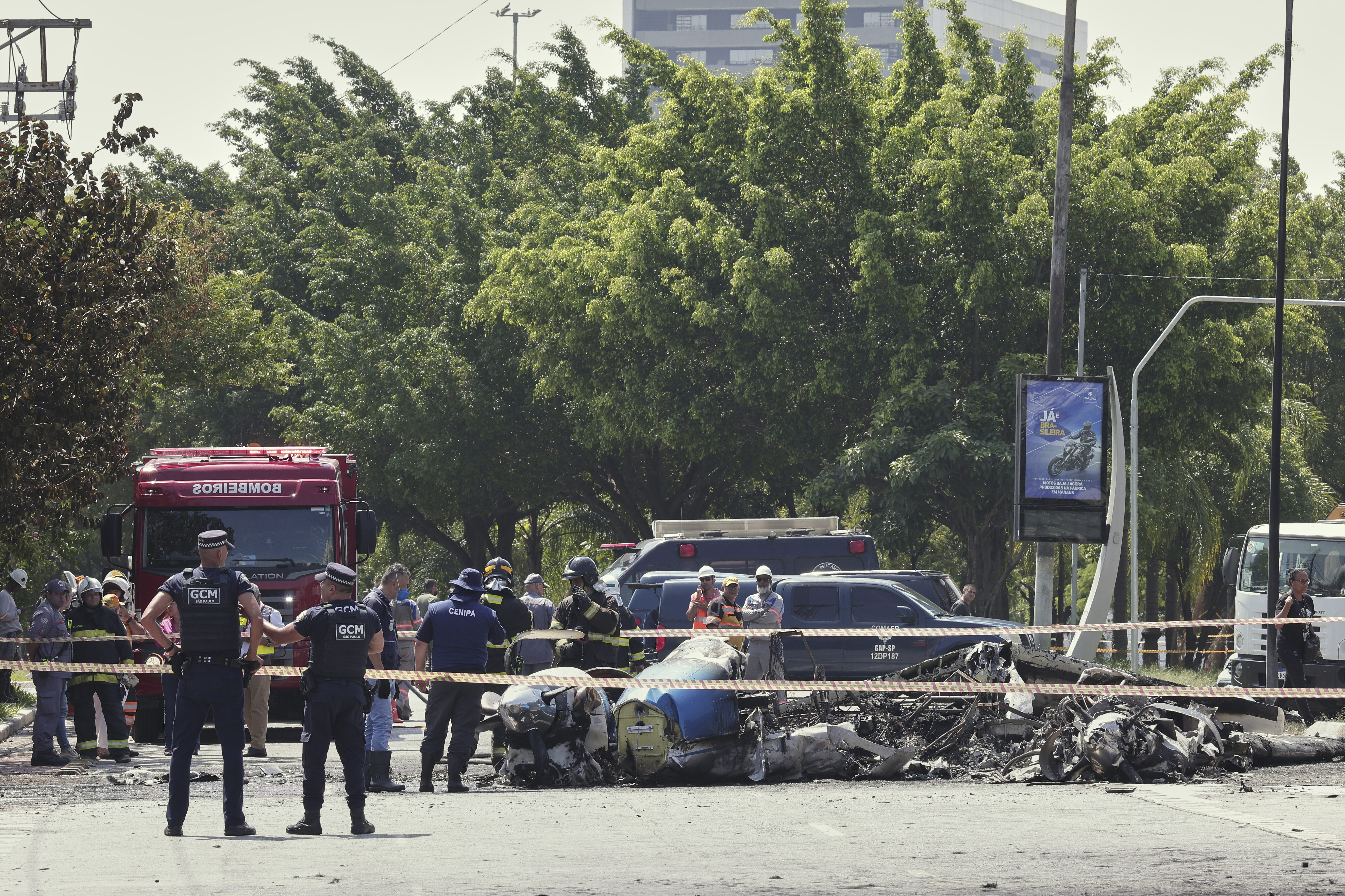 Sao Paulo, Brazil, plane crash