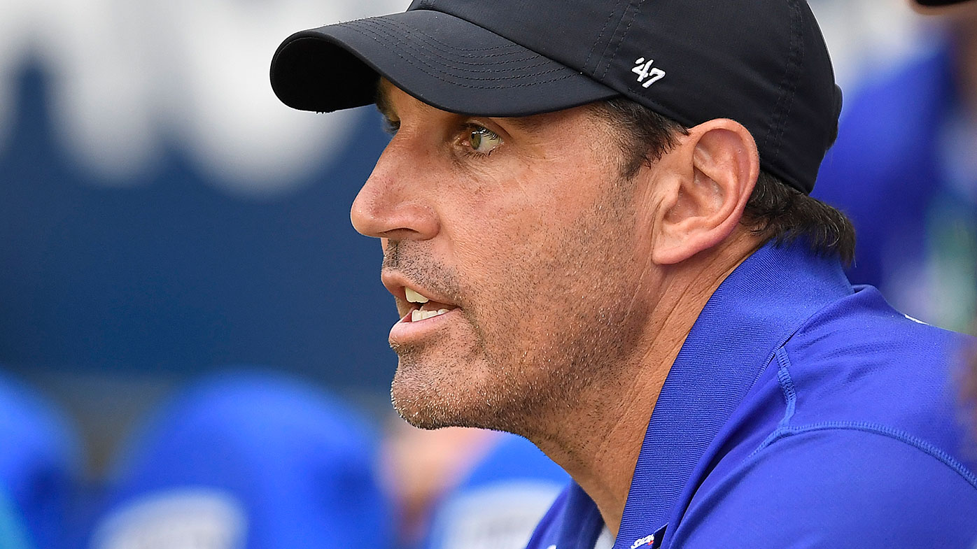 Bulldogs coach Trent Barrett.