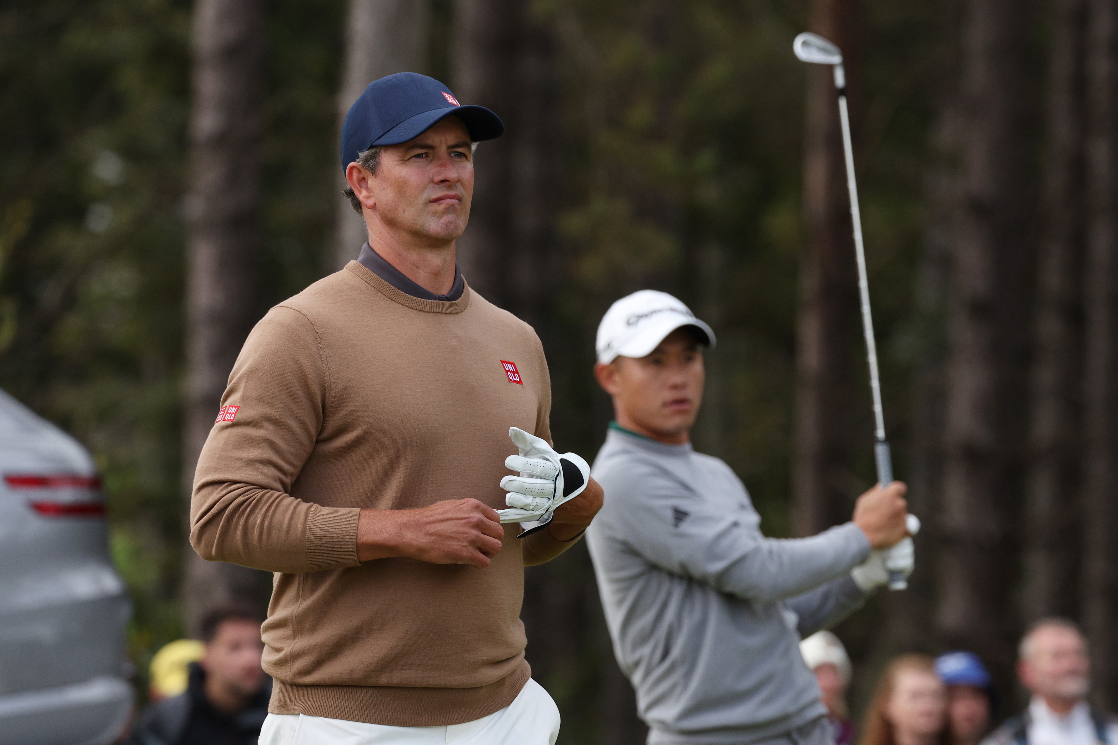 Adam Scott of Australia at the Scottish Open.