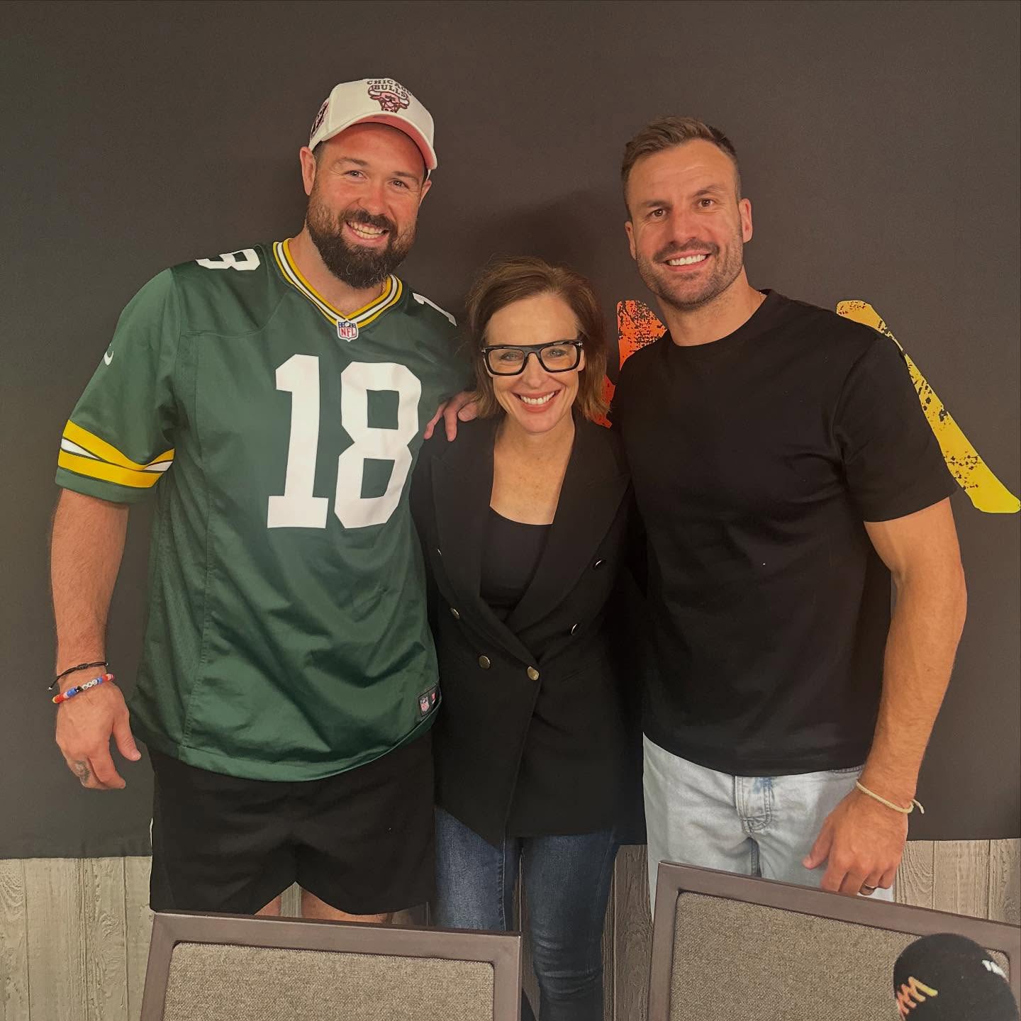 Aaron Woods, Natarsha Belling an Beau Ryan