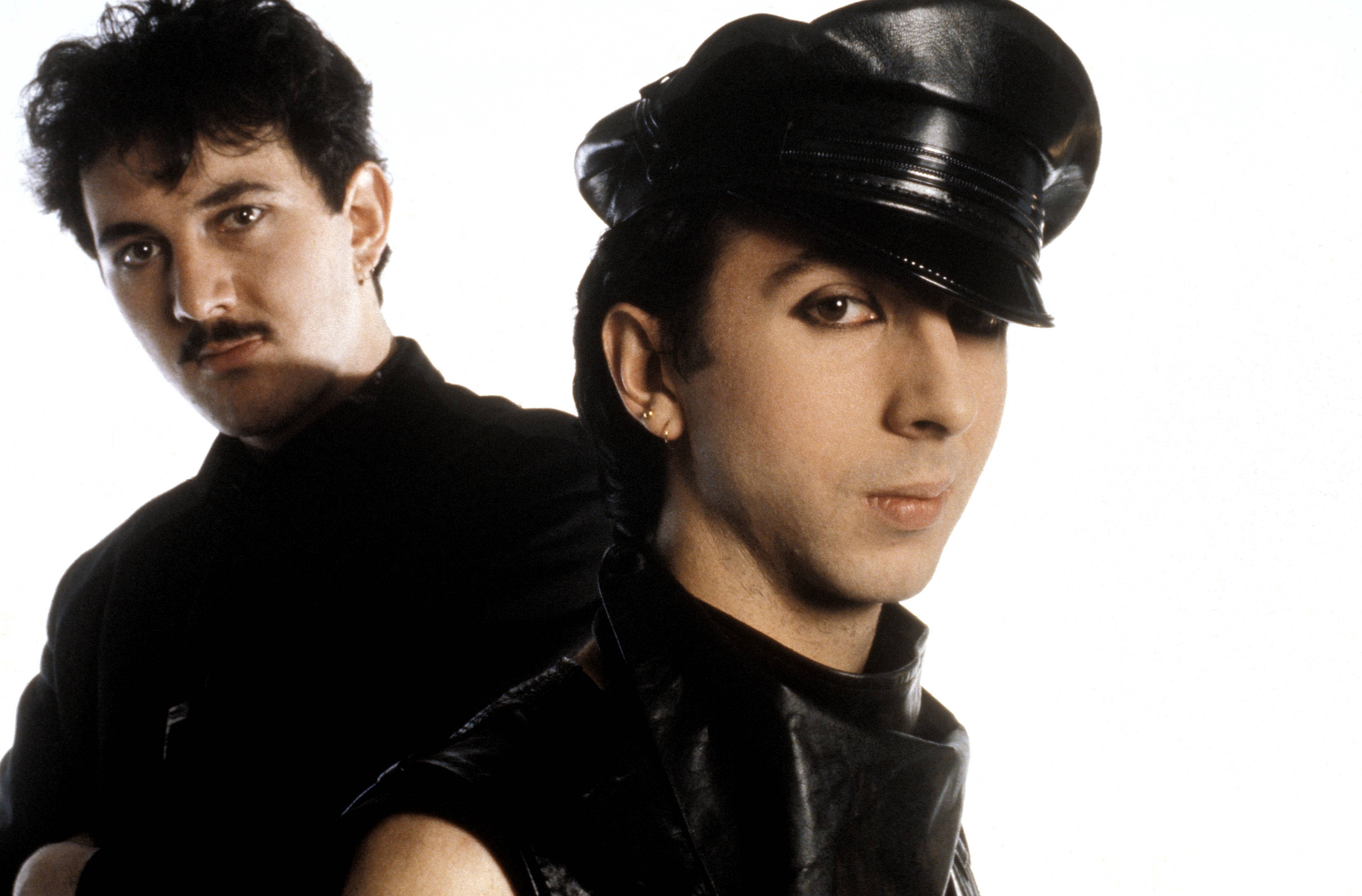 '80s music duo Soft Cell - singers Marc Almond and Dave Ball - in 1981