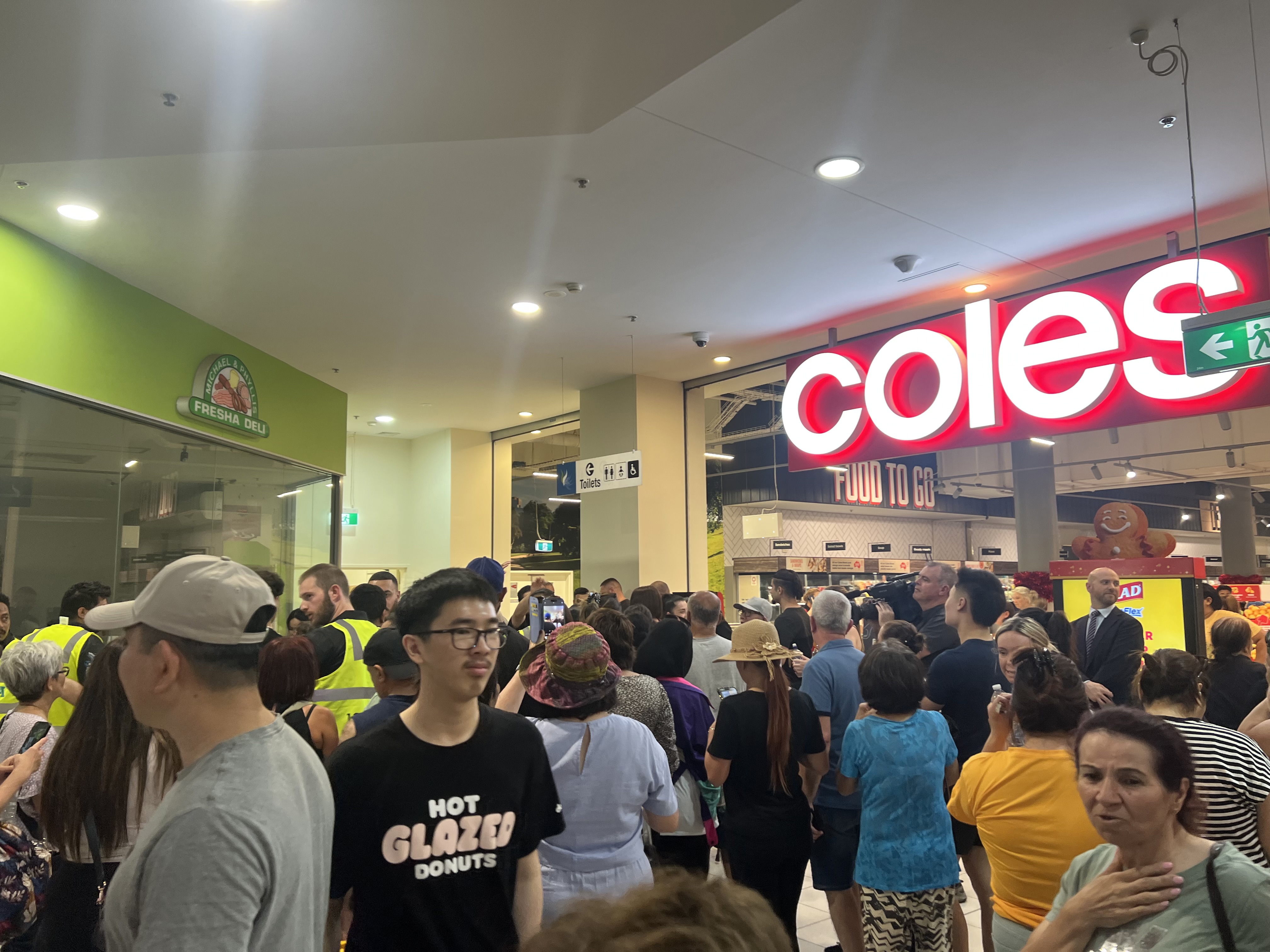 Australians have been lining up all morning to get a slice of billionaire Adrian Portelli's $150,000 giveaway, with the lucky ones planning to use the money to alleviate cost of living pressures.