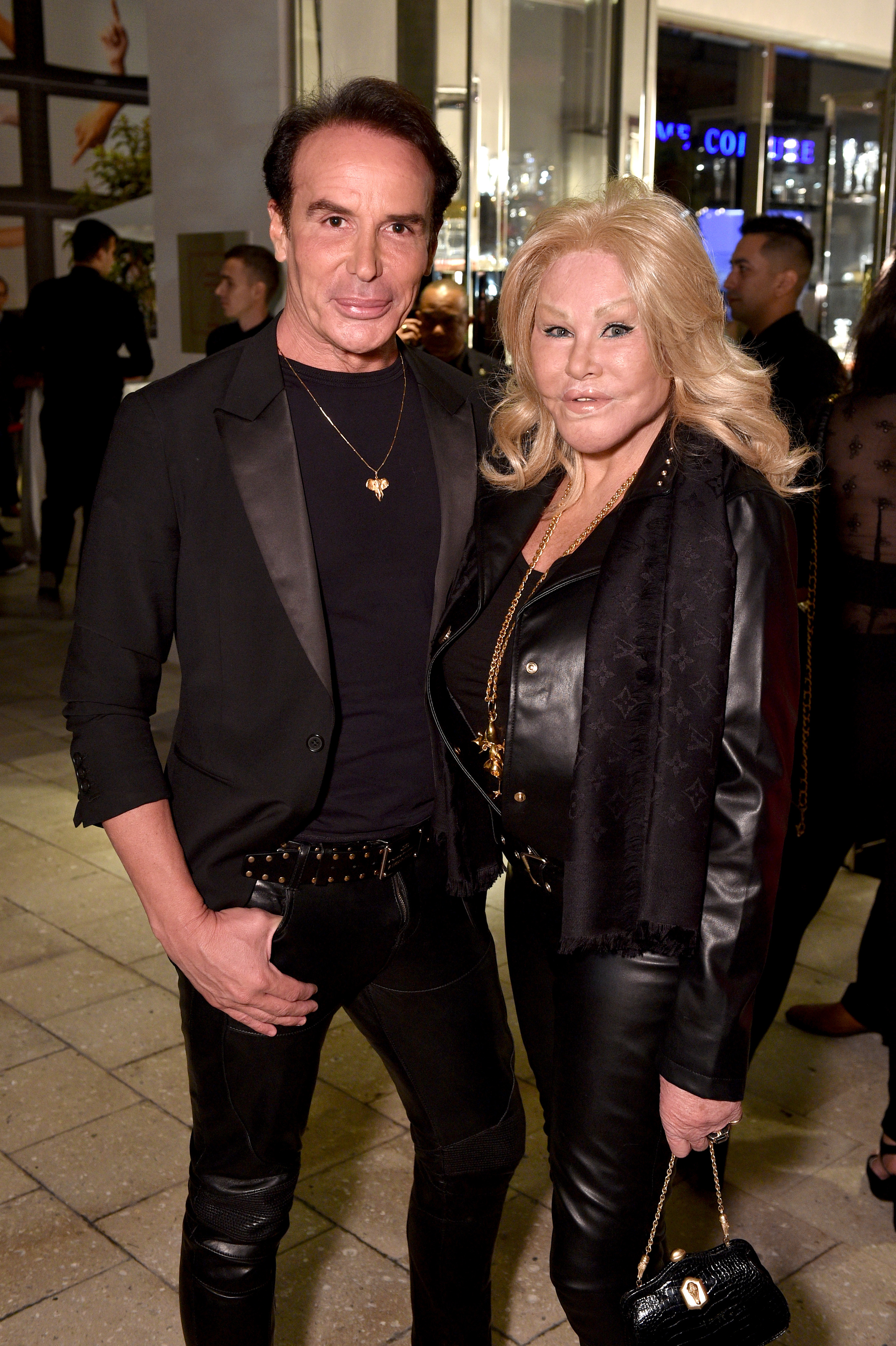 Lloyd Klein and Jocelyn Wildenstein