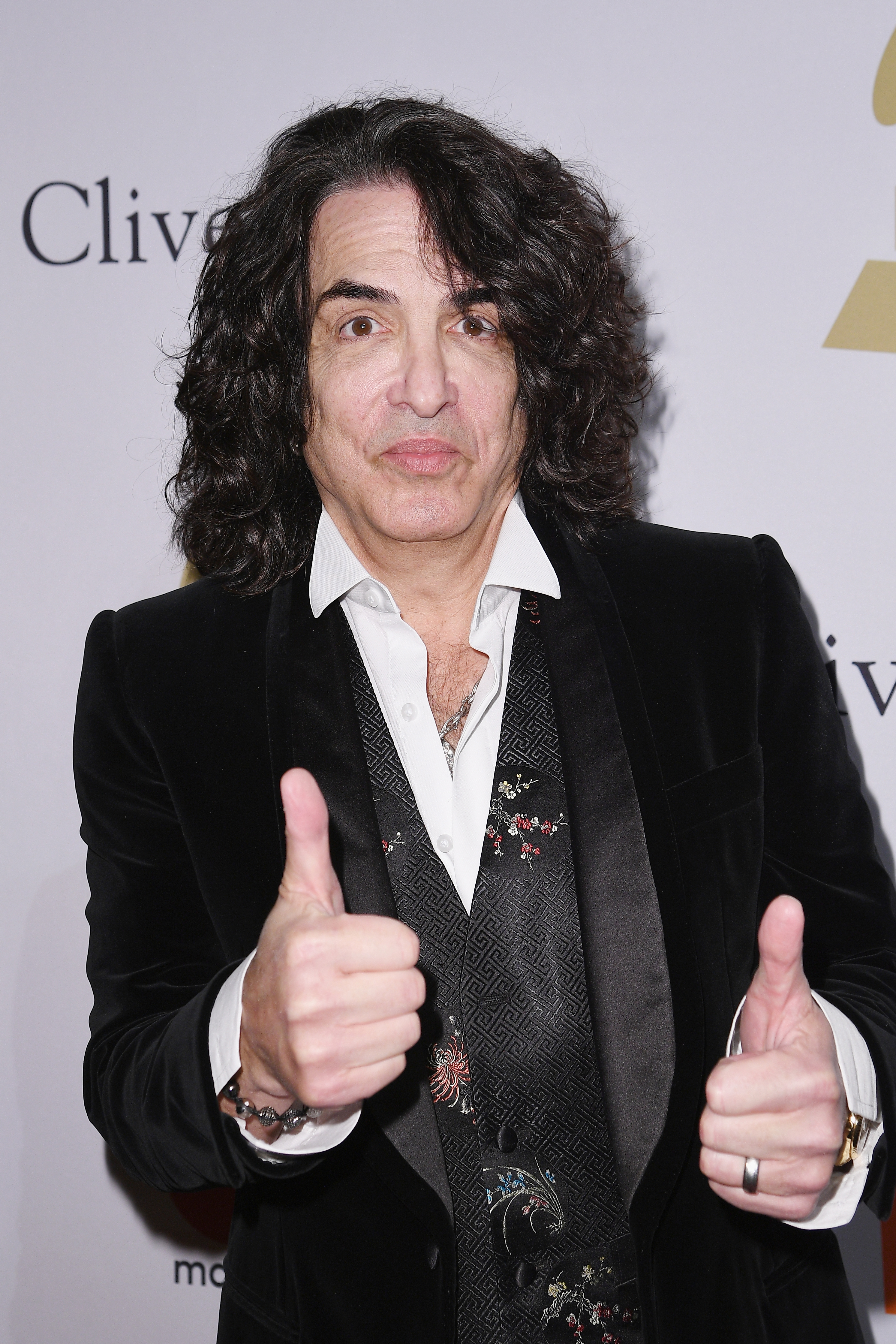 KISS's Paul Stanley attends Pre-GRAMMY Gala and Salute to Industry Icons Honoring Debra Lee at The Beverly Hilton on February 11, 2017 in Los Angeles, California.