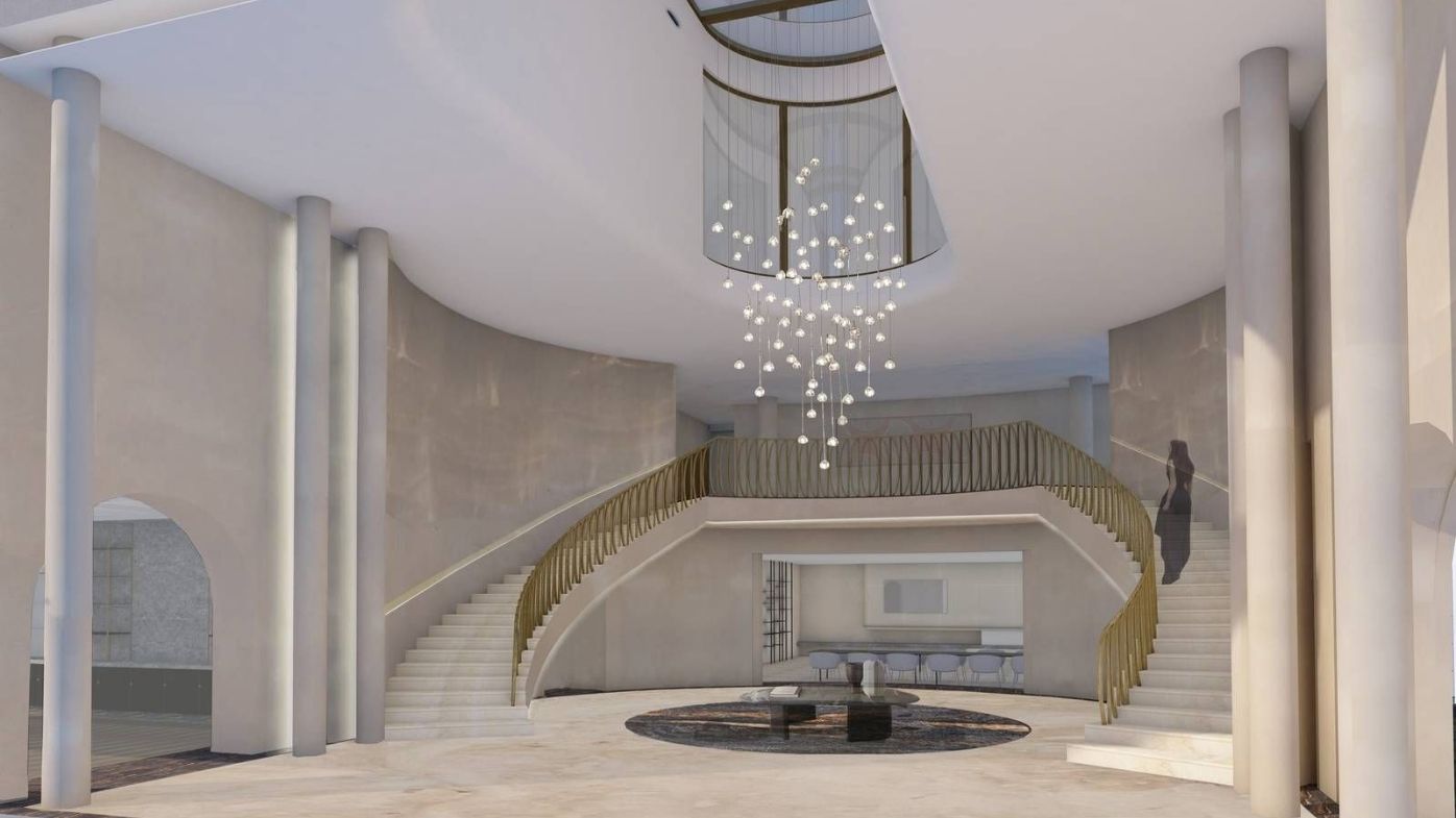 Toorak render architect mansion design luxury homes Melbourne