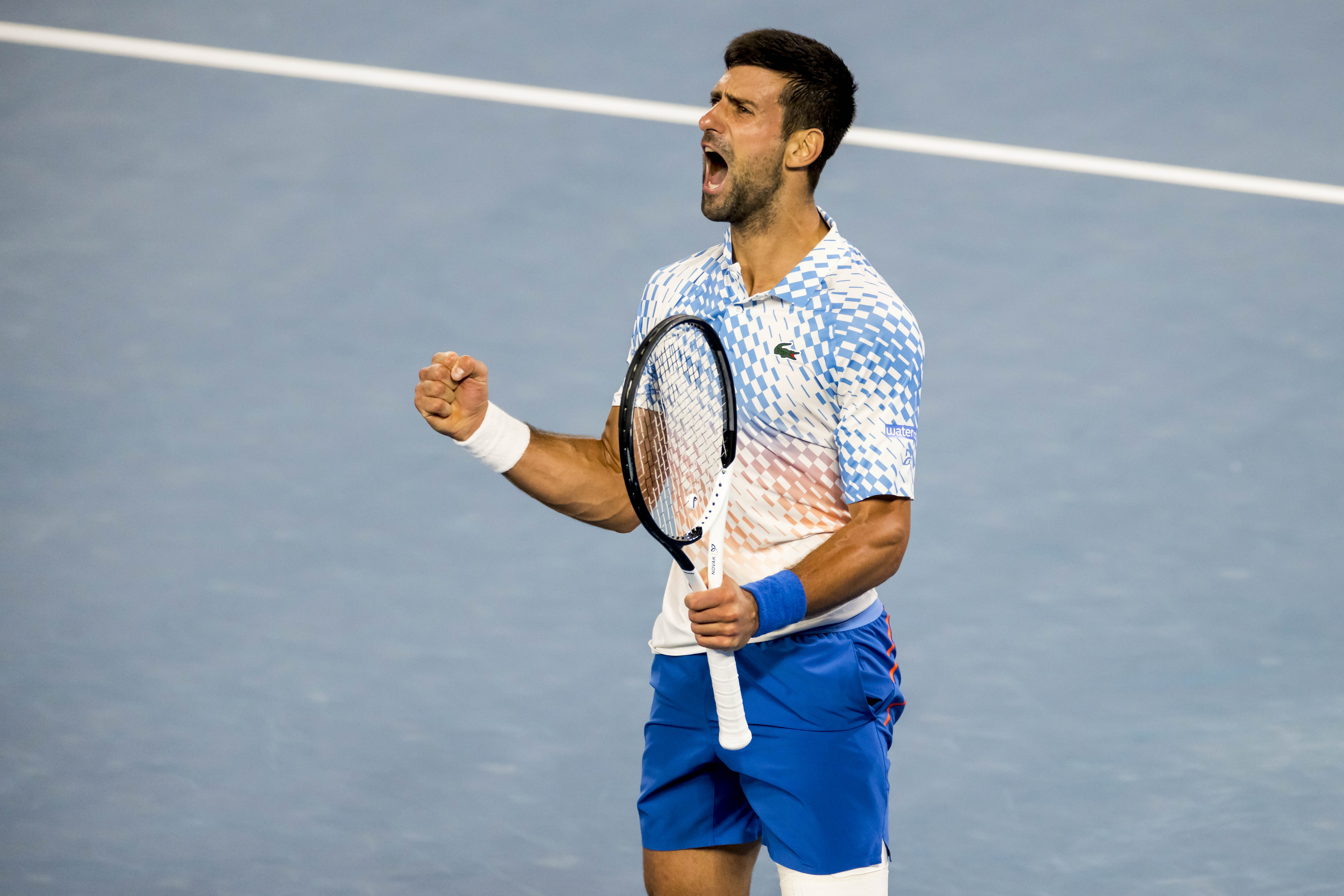 Novak Djokovic, hasil, catatan, mengirim pesan ke lawan-lawannya