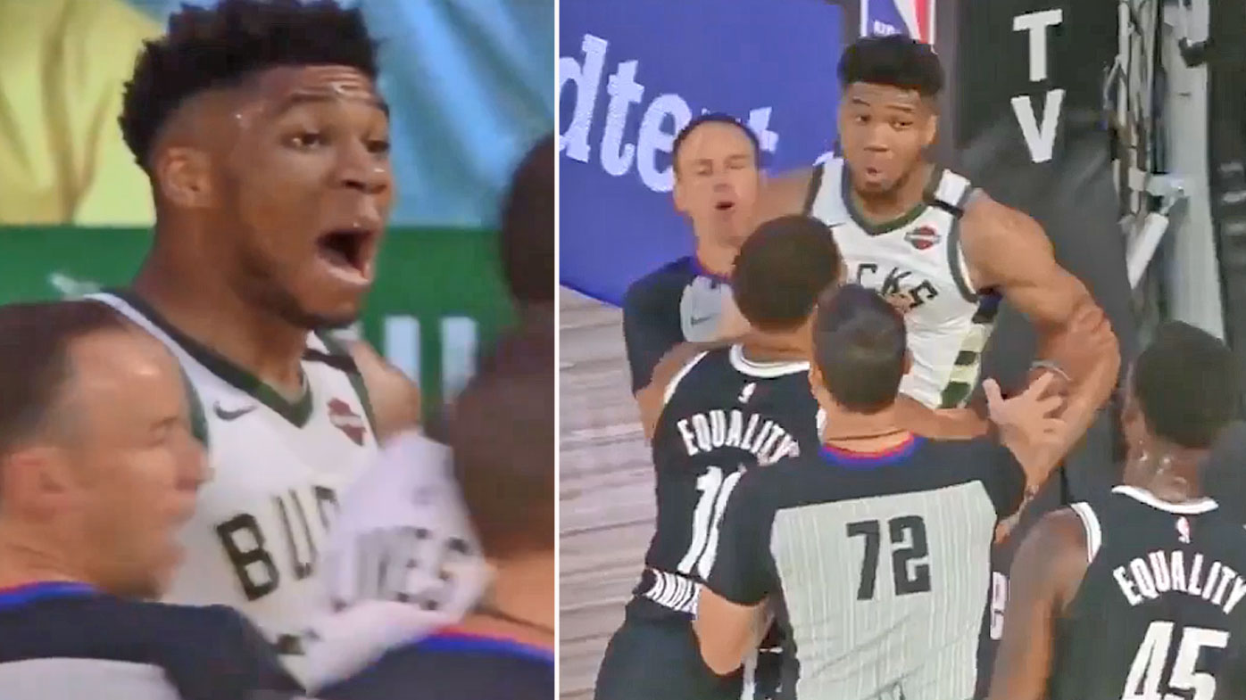 NBA: Giannis Antetokounmpo scuffle with Donta as Brooklyn Nets ...