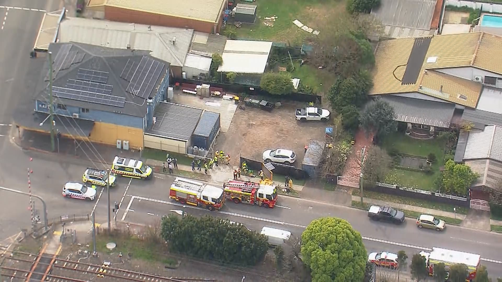 One person is dead and several people have been injured, including police officers, after a gas leak at a restaurant in Riverstone, in Sydney's west.