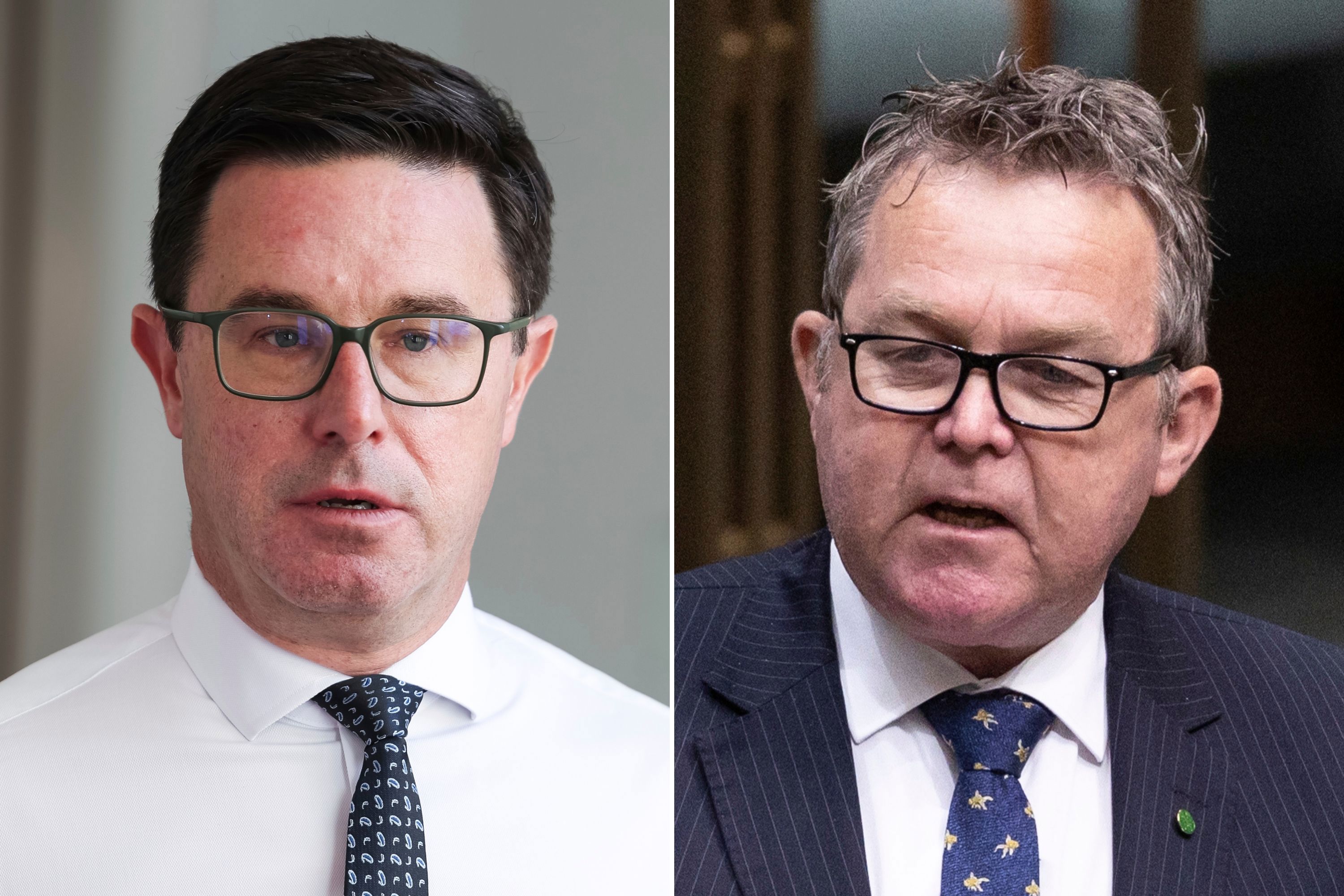 David Littleproud and Colin Boyce