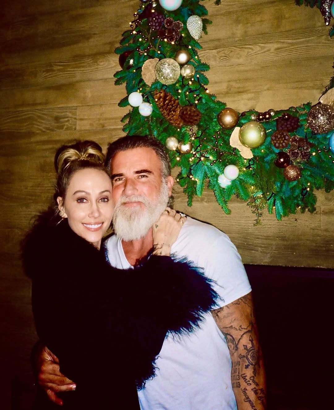 Tish Cyrus and Dominic Purcell