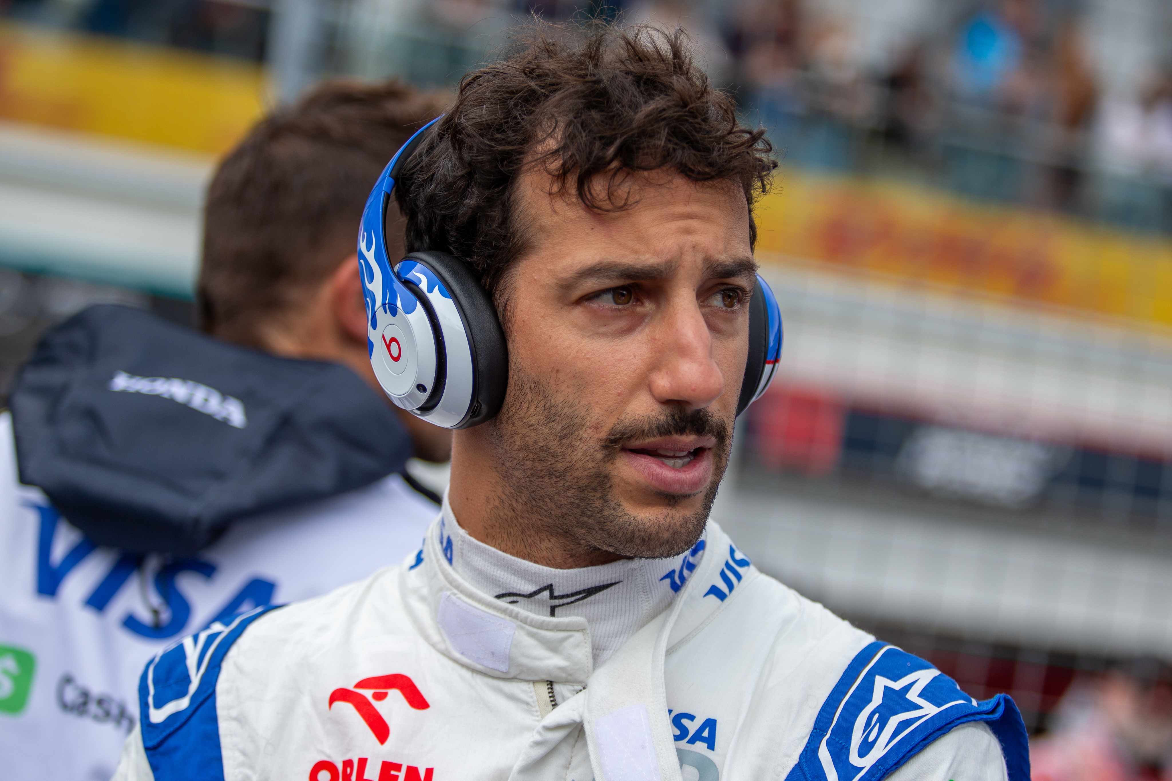 Daniel Ricciardo of Australia is driving the (3) Visa Cash app RB VCARB01 Honda RBPT during the Formula 1 AWS Grand Prix Du Canada in Montreal, Canada, on June 9, 2024. (Photo by Alessio Morgese/NurPhoto via Getty Images)