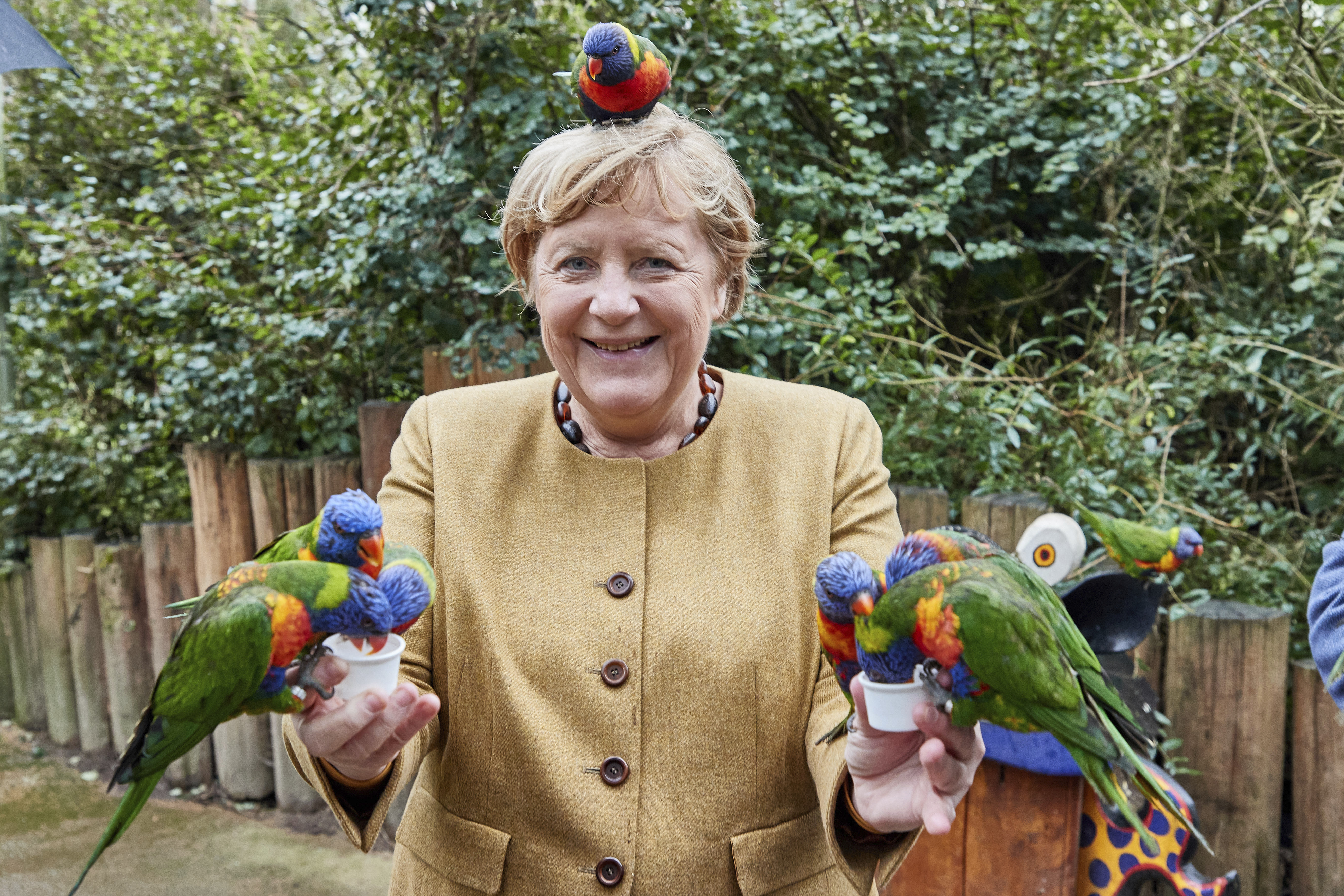 German Chancellor Angela Merkel