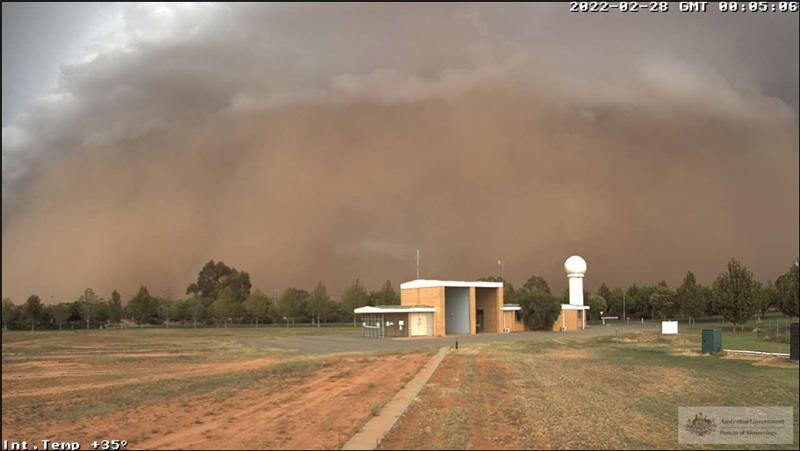 Mildura dust storm