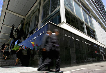 Corner of Reserve Bank of Australia building (Getty)