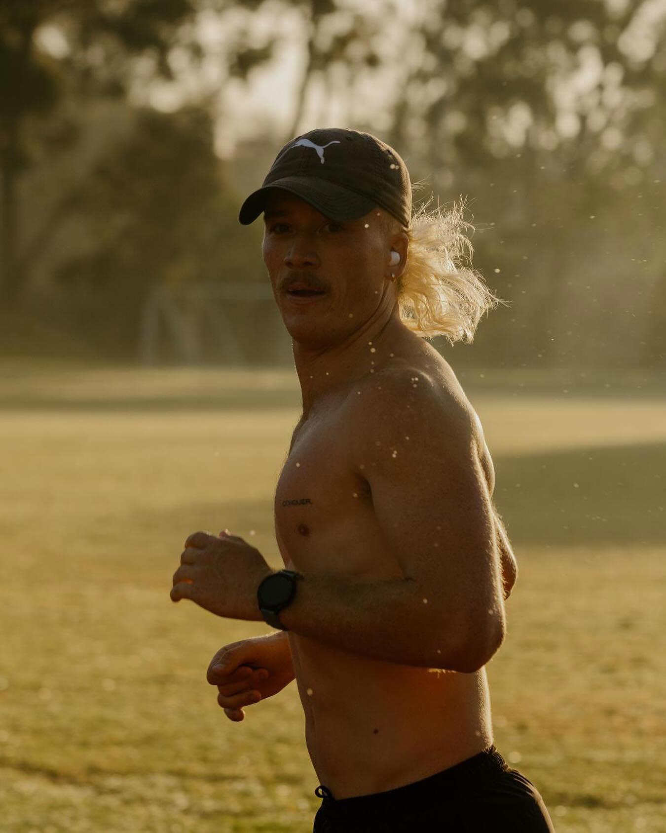 Nedd Brockmann running
