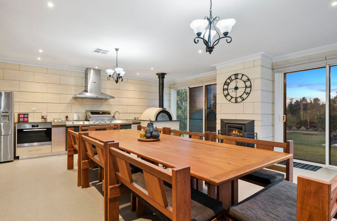 Sprawling property in The Block's Macedon Ranges with its own pizzeria and giant outdoor chess set expected to sell for $2.5 million.