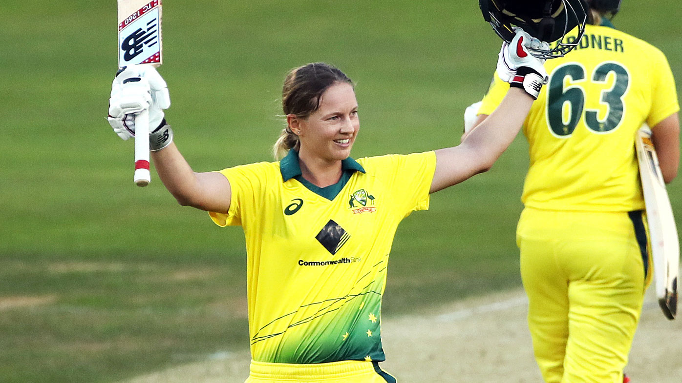 Meg Lanning smashed a world record knock against England