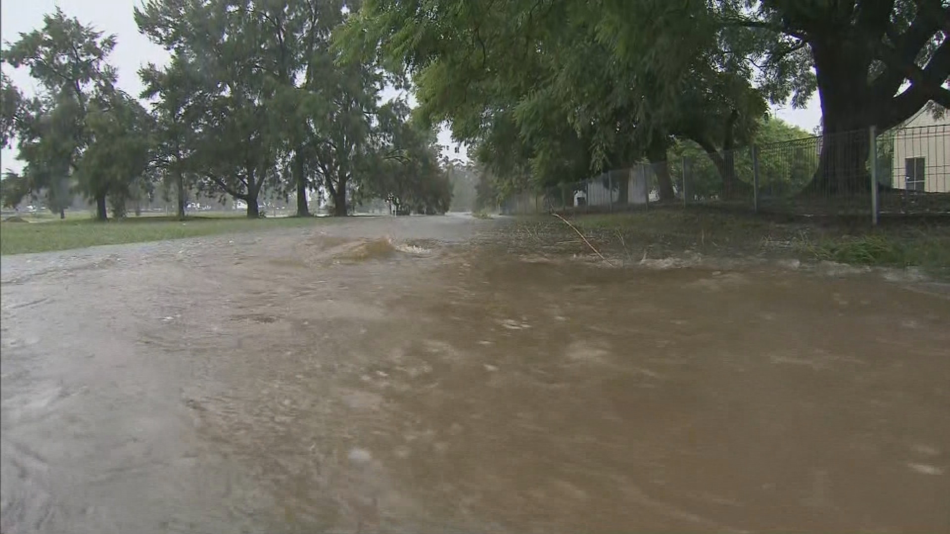 Queensland floodwater Gympie