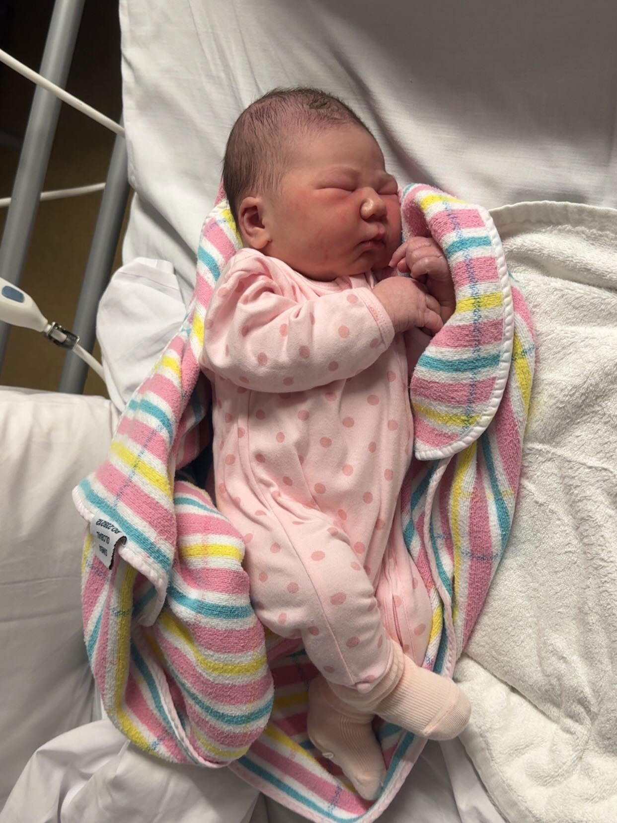 Georgia Devlin announces the birth of her third child with partner Bobby Hill
