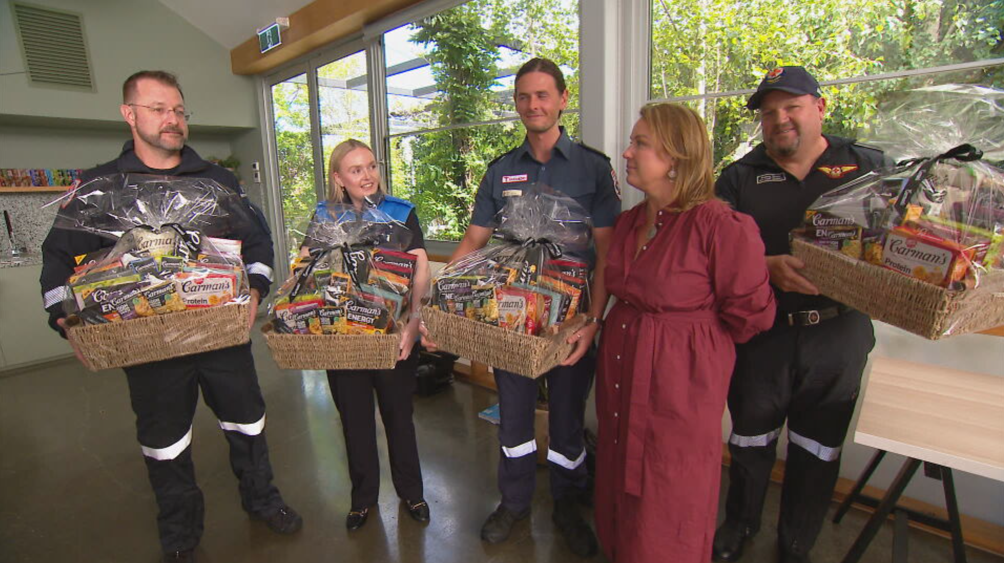 Carman's founder Carolyn Creswell nearly died after choking on a piece of steak at her home in Gippsland.