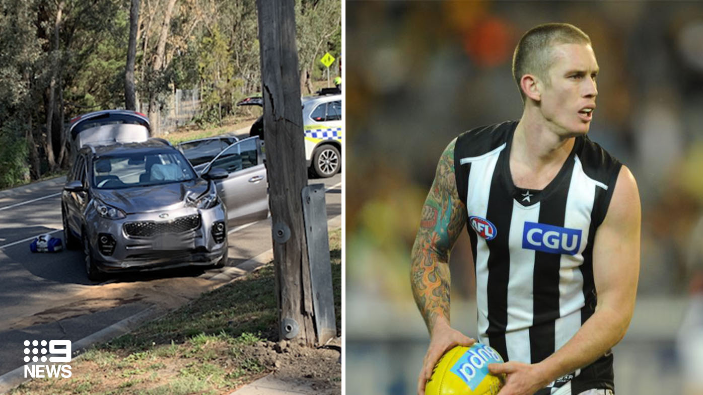Dayne Beams hospitalised after car accident, Collingwood Magpies star