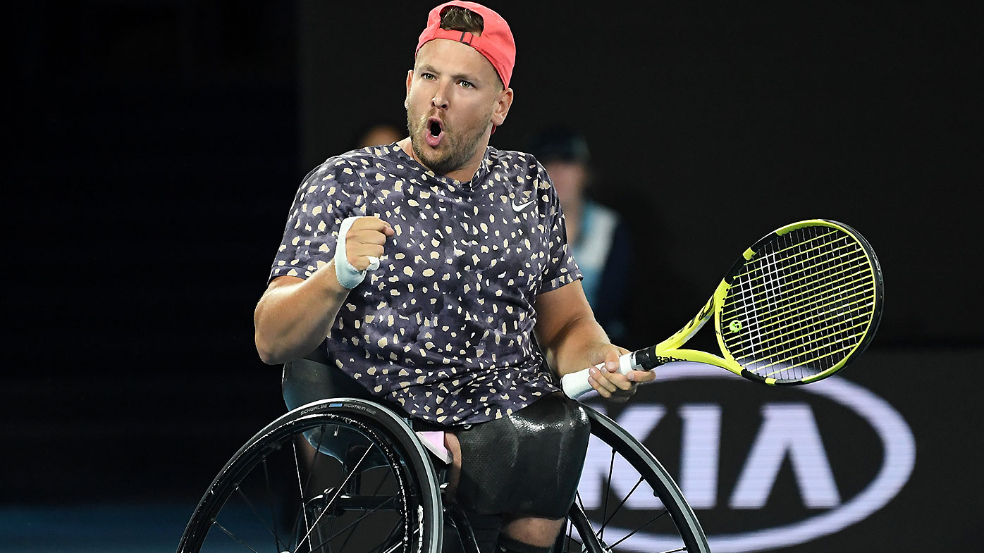 Dylan Alcott receives support from Roger Federer after ...