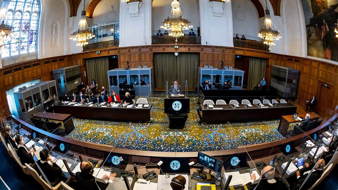 The International Criminal Court is based in The Hague in the Netherlands.