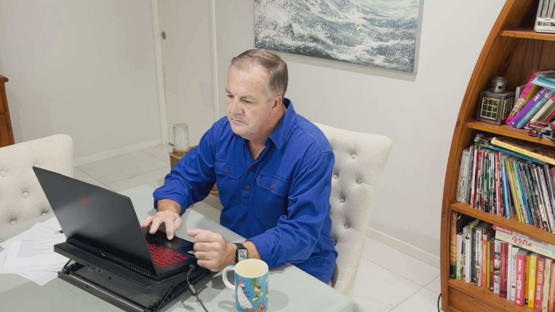 Dave Collier discovered he was owed more than $17,000 from his home loan.