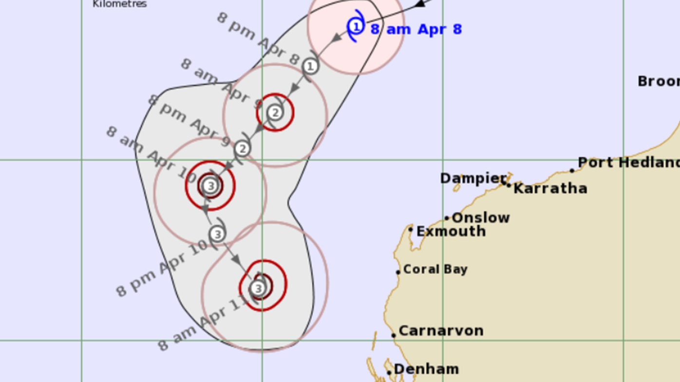 Tropical Cyclone Seroja is projected to gather strength before a weekend landfall.