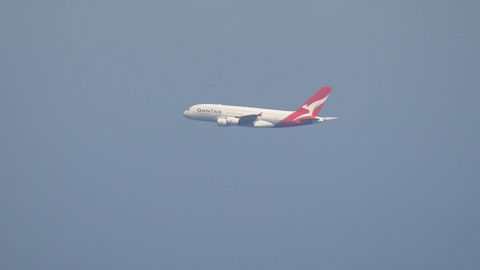 Qantas' first A380 has returned to Australia