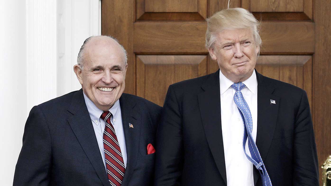 Rudy Giuliani is one of the most colourful characters in Donald Trump's orbit.