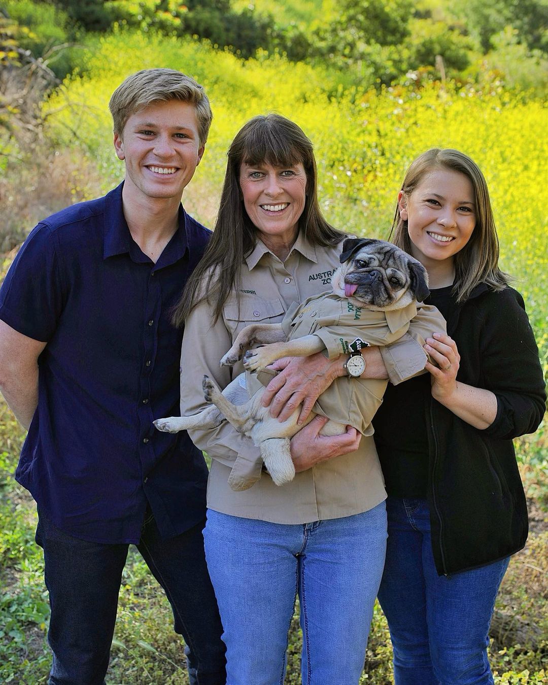 Robert Irwin, Terri Irwin and Bindi Irwin