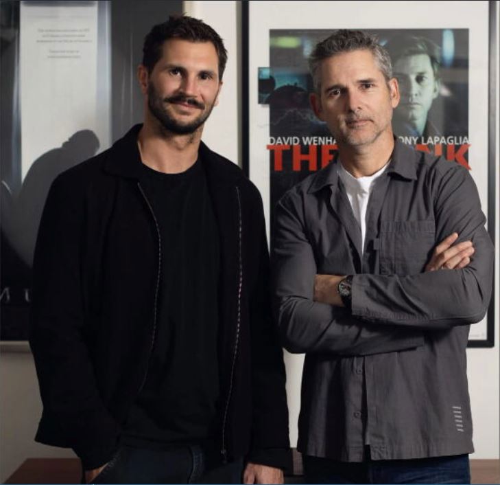 Thieves have stolen footage for an upcoming footy documentary from homegrown Hollywood star Eric Bana and former AFL player Koby Stevens in Melbourne.