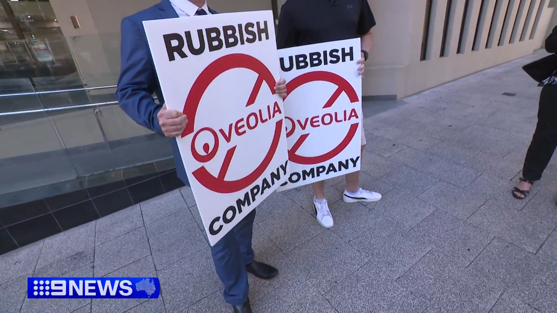 Jackson's dad, John Fogarty, is now considering legal action against the waste company Veolia